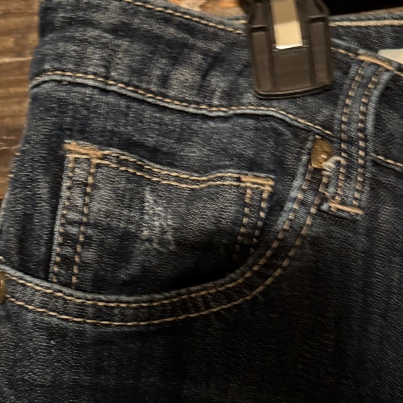 Kut from the Kloth Dark Blue Flare Jeans - Picture 3 of 6